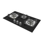 HAIER TEMPERED GLASS 3BURNER HOB Model HCC-Q67366 NG photo 2
