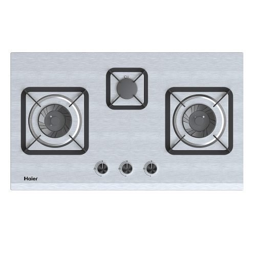HAIER STAINLESS STEEL 3BURNER HOB Model HCC-Q57328 NG