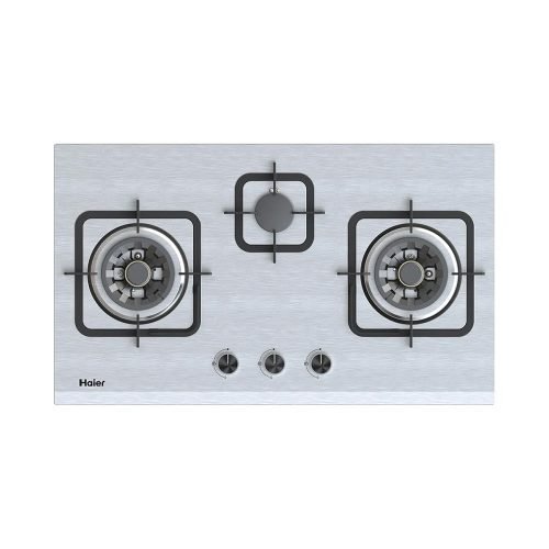 HAIER STAINLESS STEEL 3BURNER HOB Model HCC-Q87388 LPG
