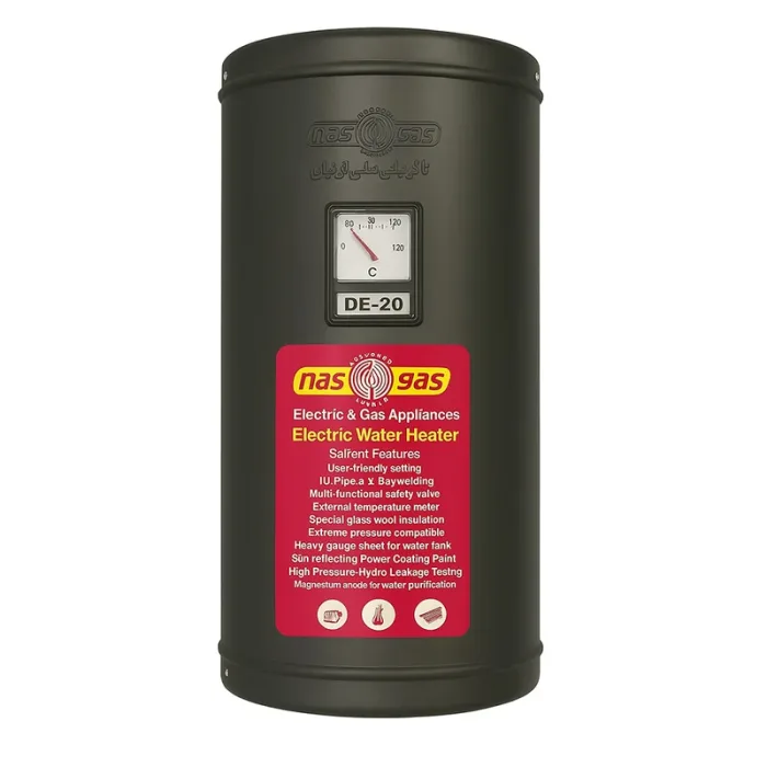 NASGAS ELECTRIC STORAGE GEYSER 20 GALLON