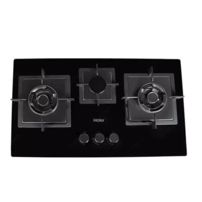 HAIER 3BURNER 75CM GLASS