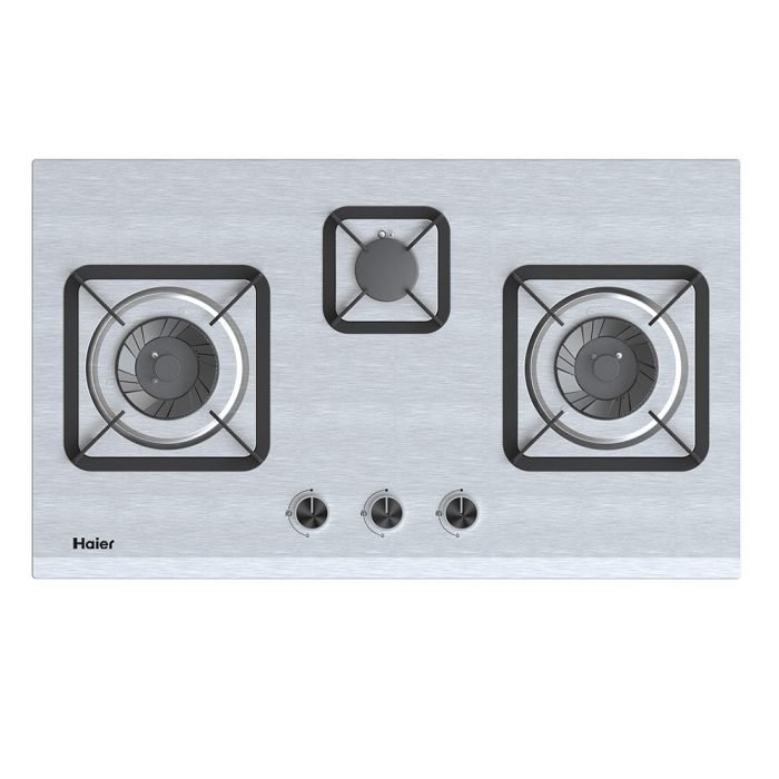HAIER STAINLESS STEEL 3BURNER HOB Model HCC-Q57328 NG