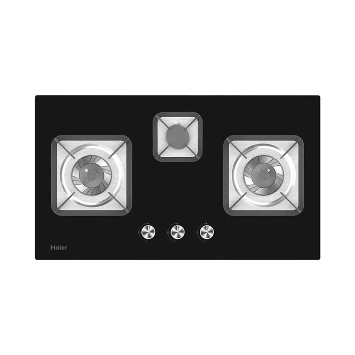 HAIER TEMPERED GLASS 3BURNER HOB Model HCC-Q57326 NG