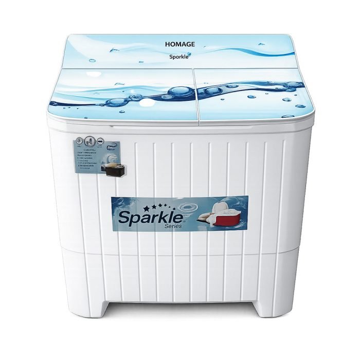 HOMAGE 11KG TWIN TUB WASHING MACHINE Model HWE-49112SAG BB