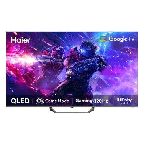 HAIER 55 INCH SMART & 4K QLED TV